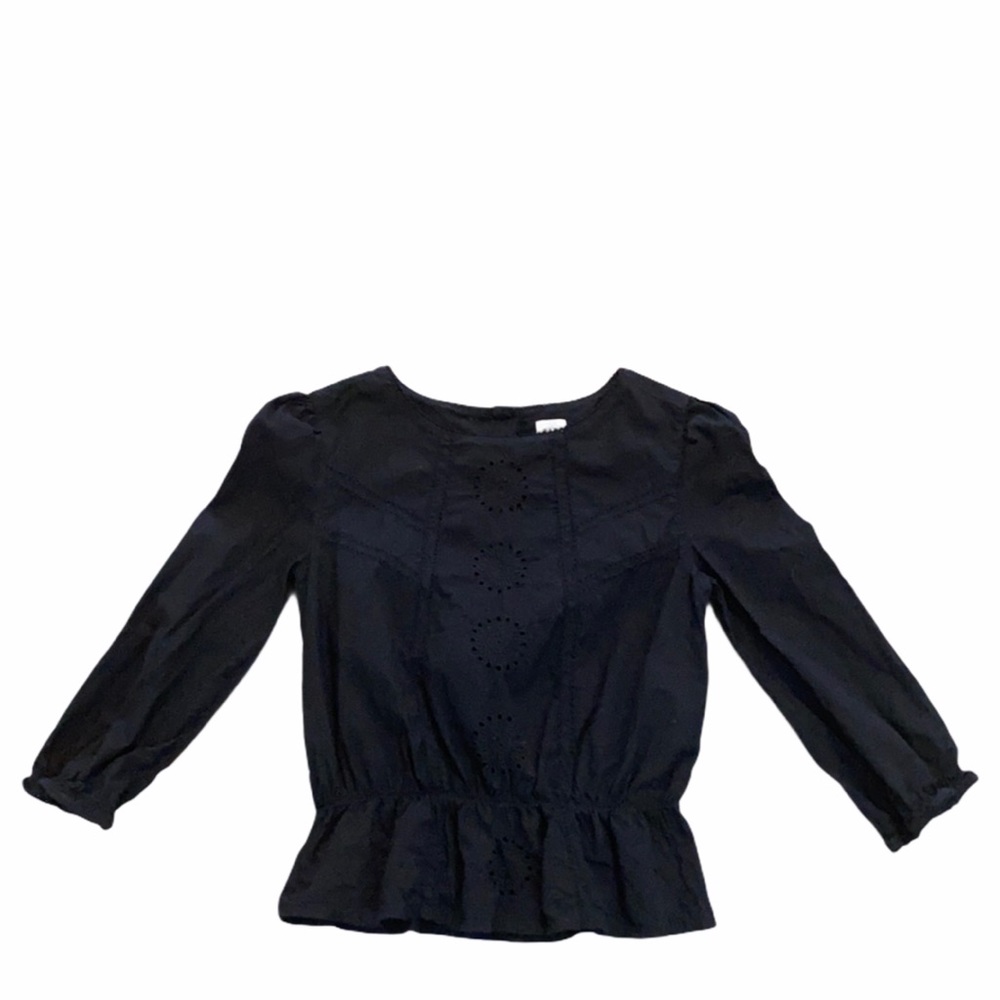 GAP Girls Eyelit Top